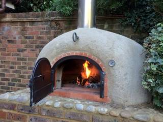 rustic wood-fired oven, wood-fired oven wood-fired oven Rustic style garden