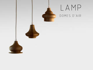 Dômes d'Air Lamps, Adidea Design Adidea Design Casas modernas Madera maciza Multicolor