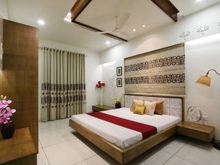 SAKET, SPACEPLUS SPACEPLUS Asian style bedroom