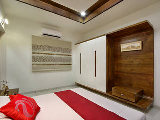 SAKET, SPACEPLUS SPACEPLUS Спальня в стиле модерн Дерево Эффект древесины Стол для макияжа