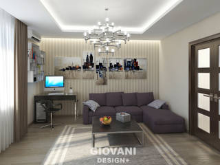Квартира для молодой семьи, Giovani Design Studio Giovani Design Studio Phòng khách phong cách tối giản
