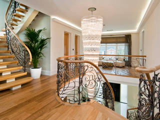 LUXURY INTERIORS , Shandler Homes Ltd Shandler Homes Ltd 모던스타일 복도, 현관 & 계단