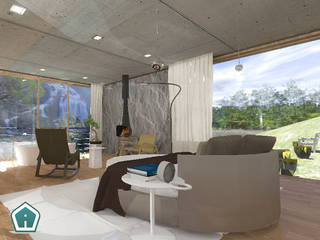Camere, 3d Casa Design 3d Casa Design Dormitorios de estilo moderno