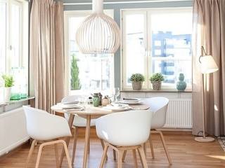 Comment réchauffer une pièce...? En utilisant par exemple des luminaires en bois., NEDGIS NEDGIS Modern Living Room Wood White