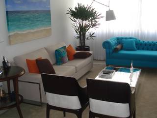 Apartamento em Copacabana, Atelier Espaço Santa Atelier Espaço Santa Ruang Media Klasik