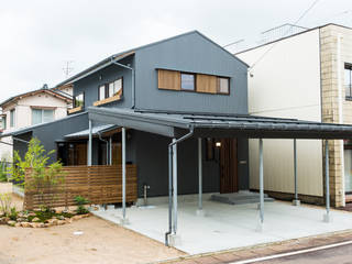 諏訪町の家, 株式会社山口工務店 株式会社山口工務店 Modern houses