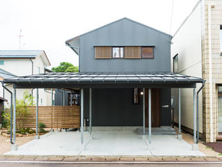 諏訪町の家, 株式会社山口工務店 株式会社山口工務店 Modern houses