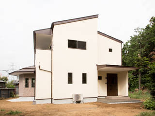 お茶屋さんの家, 池野健建築設計室 池野健建築設計室 Moderne huizen