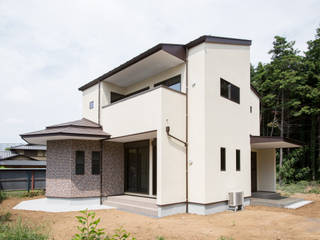 お茶屋さんの家, 池野健建築設計室 池野健建築設計室 Casas de estilo moderno