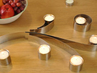 Swirl Tealight Holder, HeadSprung Ltd HeadSprung Ltd 餐廳