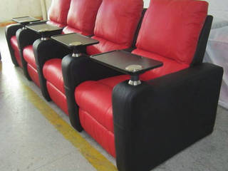 Gllamor red black recliner, Gllamor Gllamor Varandas, marquises e terraços modernos