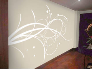 Vinilo decorativo personalizado para pasillo, Deseñarte Deseñarte Walls