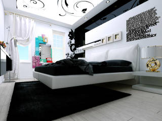 E&C Ailesi - Yatak Odası, Abb Design Studio Abb Design Studio Moderne slaapkamers