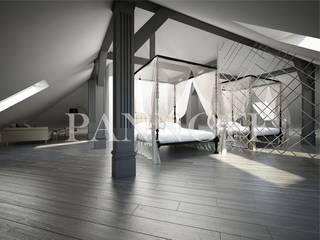 Декор апартаментов частной резиденции, Pannoff Pannoff Industrial style bedroom