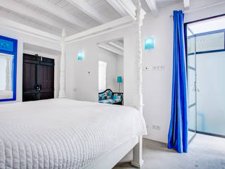 homify Moderne slaapkamers Blauw