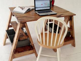 Escritorios de Madera, Biogibson Biogibson Industrial style study/office Wood