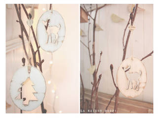 My winter home + A woodland Christmas, La Maison Boop! La Maison Boop! Casas modernas