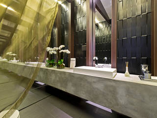 Casa Cor 2012 - Lavabo Social, DOM Arquitetura e Interiores DOM Arquitetura e Interiores Комерційні приміщення