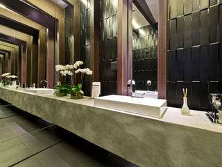 Casa Cor 2012 - Lavabo Social, DOM Arquitetura e Interiores DOM Arquitetura e Interiores Комерційні приміщення