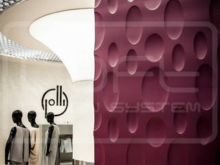 3D Decorative Panel - Loft System Design - model Ellipse, Loft Design System Loft Design System Modern walls & floors