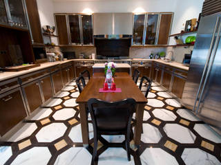 Progettazione e realizzazione Cucina in Villa nel Principato di Monaco, Riccardo Barthel Riccardo Barthel Cocinas de estilo clásico