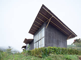 Centro de Producción de orgánicos Chilsec, Komoni Arquitectos Komoni Arquitectos บ้านและที่อยู่อาศัย หิน