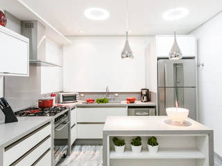 Edifício Bauhaus - Jd. Anália Franco, FV FV Modern kitchen MDF