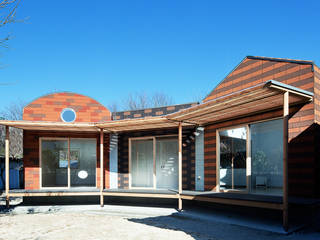 Boo-Hoo-Woo house, 河原泰建築研究室: 河原泰建築研究室が手掛けた折衷的なです。,オリジナル