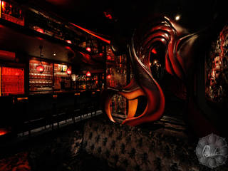 Bar Lounge ETEETEI, Design Atelier 円舞 Design Atelier 円舞 พื้นที่เชิงพาณิชย์