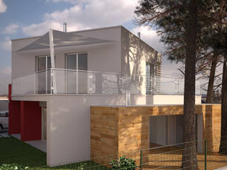 Moradia MC, Miguel Ferreira Arquitectos Miguel Ferreira Arquitectos Modern houses