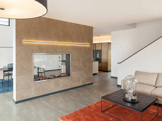 LUXHAUS Musterhaus Köln, Lopez-Fotodesign Lopez-Fotodesign Modern living room