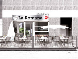 LA ROMANA | Gelateria - Creperie, Rúben Ferreira | Arquitecto Rúben Ferreira | Arquitecto Офіс