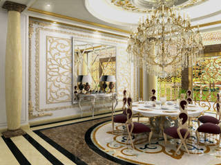 VIP Yemek salonu - Türkmenistan, Abb Design Studio Abb Design Studio Jardín interior