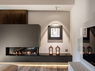 Attico mansardato, BRANDO concept BRANDO concept Living room