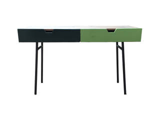 MESA RECIBIDOR(CONSOLA)ESTILO ESANDINAVO, ZUR Basque Furniture ZUR Basque Furniture Koridor & Tangga Gaya Skandinavia Parket Multicolored