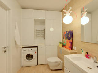 Квартира-студия для молодой семьи, Tеtіana Pichugina Tеtіana Pichugina Scandinavian style bathroom