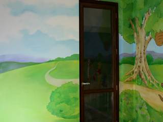 Winnie the pooh, artivisibili artivisibili Jardim interior