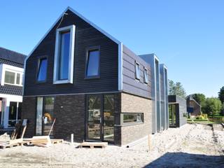 voorgevel Nico Dekker Ontwerp & Bouwkunde Moderne huizen Hout Hout