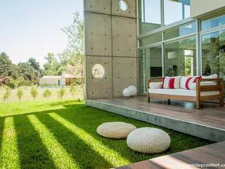 Vivienda en Grand Bell, AMADO arquitectos AMADO arquitectos Modern Terrace