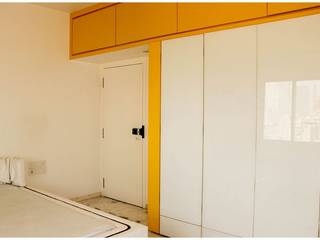 The Explored Space, Neha Goel Architects Neha Goel Architects Minimalist bedroom