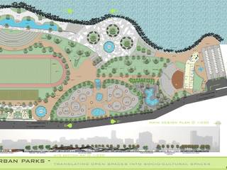Re-Thinking Urban Parks, Neha Goel Architects Neha Goel Architects Espacios comerciales