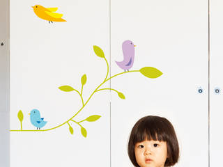 Birds, Bumoon Bumoon Dormitorios infantiles de estilo minimalista