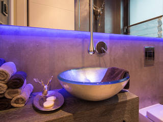 Gäste-WC, schulz.rooms schulz.rooms 現代浴室設計點子、靈感&圖片