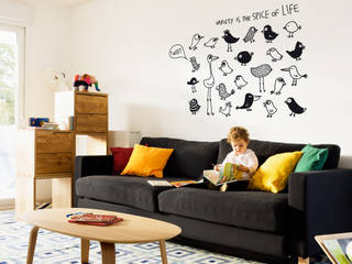 VARIETY IS THE SPICE OF LIFE, Bumoon Bumoon Cuartos infantiles de estilo minimalista