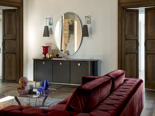 Villa Del Lago, Controluce Home, Alberta Pacific Furniture Alberta Pacific Furniture Soggiorno classico