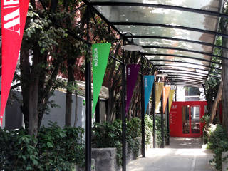 Academia de Arte de Florencia, Boué Arquitectos Boué Arquitectos Modern study/office Multicolored