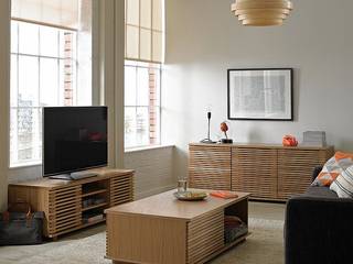 Meble skandynawskie do salonu Putney, onemarket.pl onemarket.pl Scandinavian style living room Wood Wood effect