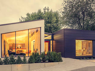 LUXHAUS Musterhaus Stuttgart, Lopez-Fotodesign Lopez-Fotodesign 모던스타일 주택 화이트