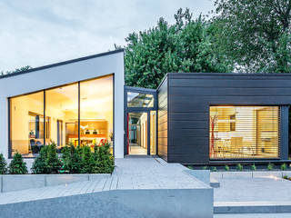 LUXHAUS Musterhaus Stuttgart, Lopez-Fotodesign Lopez-Fotodesign Moderne Häuser