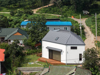 양평 오솔집, B.U.S Architecture B.U.S Architecture Casas modernas